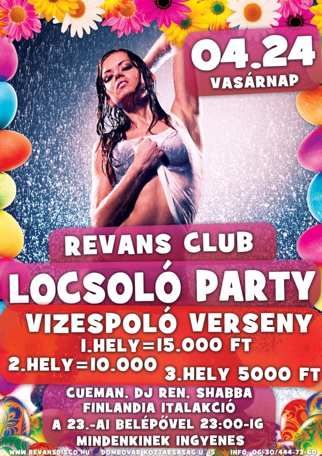 Locsoló party :: Vizespoló verseny