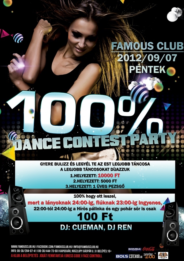 100 % Dance Contest Party