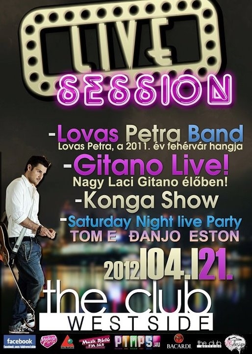 Saturday Live Session - Lovas Petra Band & Gitano Live