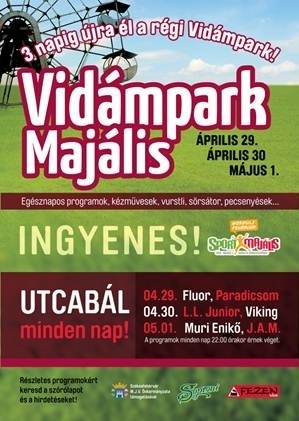 Vidámpark Majális (Április 29.)